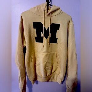 Yellow Michigan Hoodie